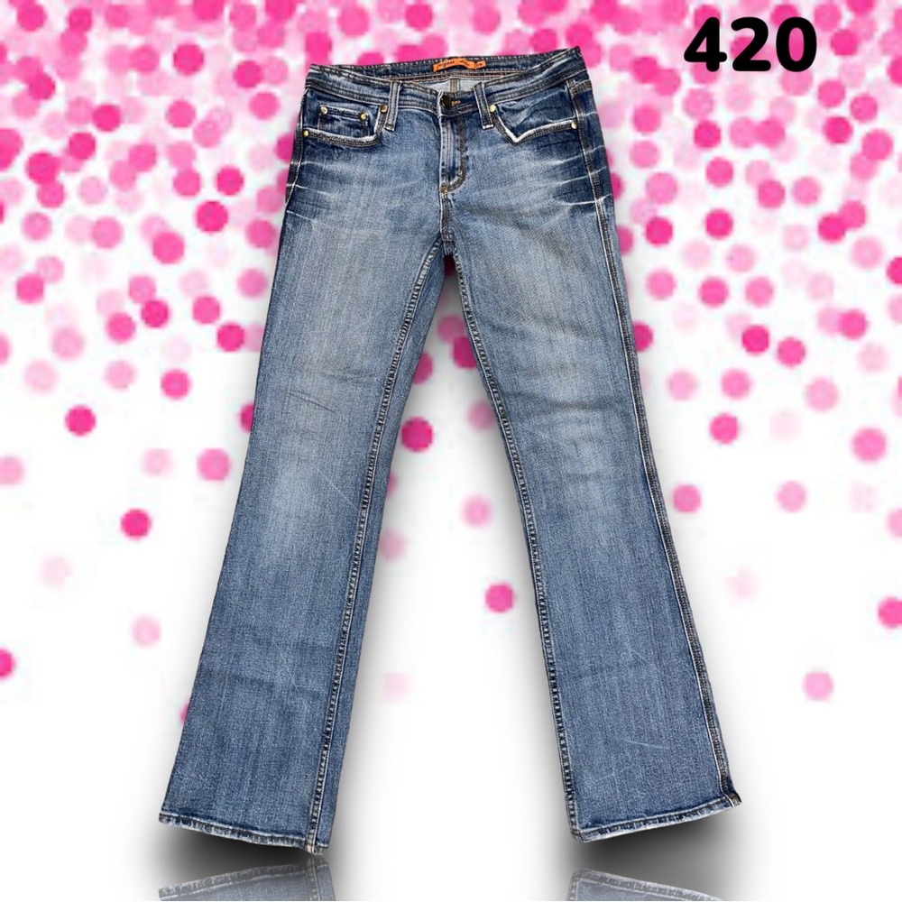 Vigoss low rise bootcut jeans Sz. 7/8 - Picture 2 of 4